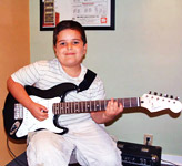 Electric guitar lessons for children