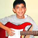 Electric guitar lessons for teenagers